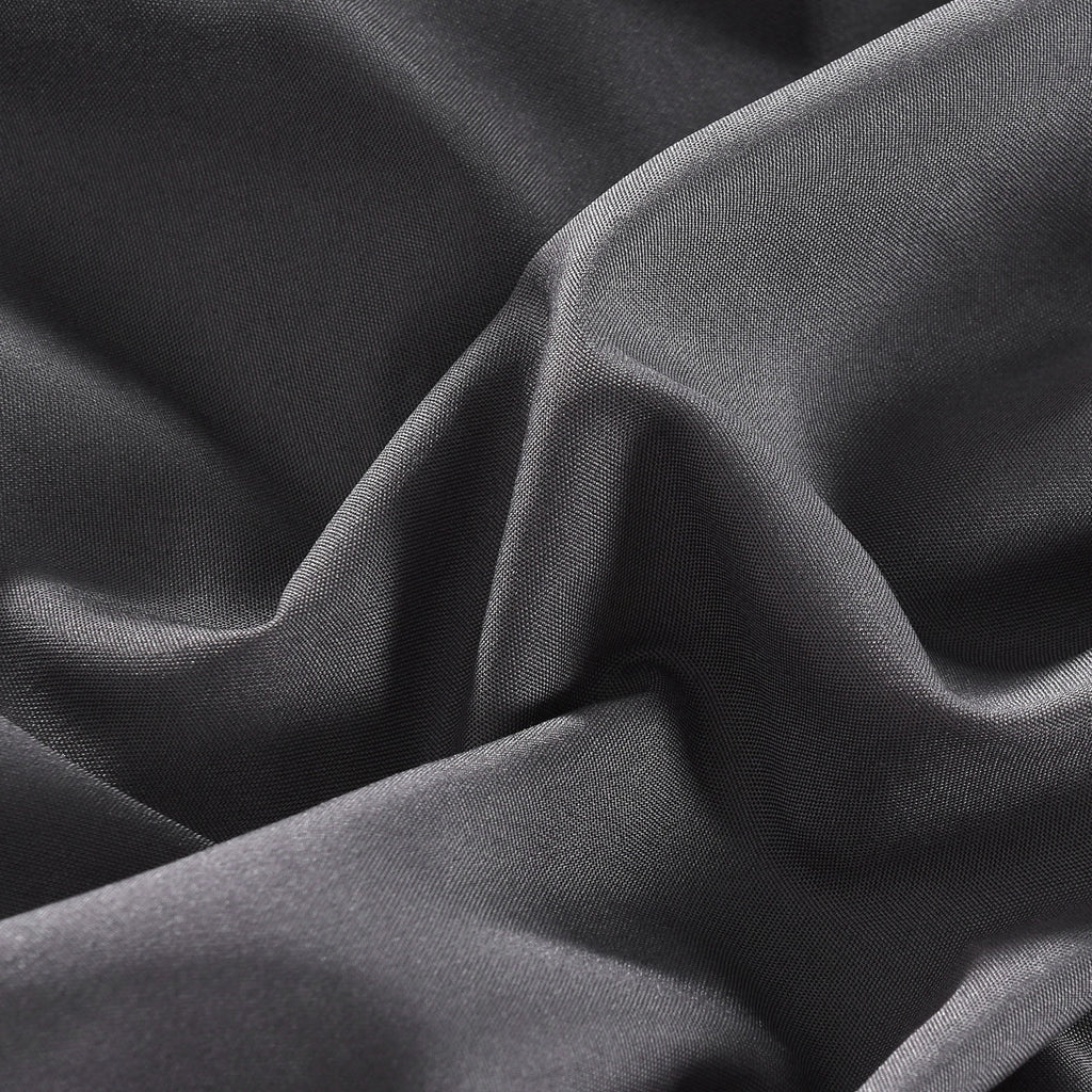 HIG 8 PCS Modern Comforter Set with Sheets All Season Bed in a Bag, Dark Gray, Queen Size