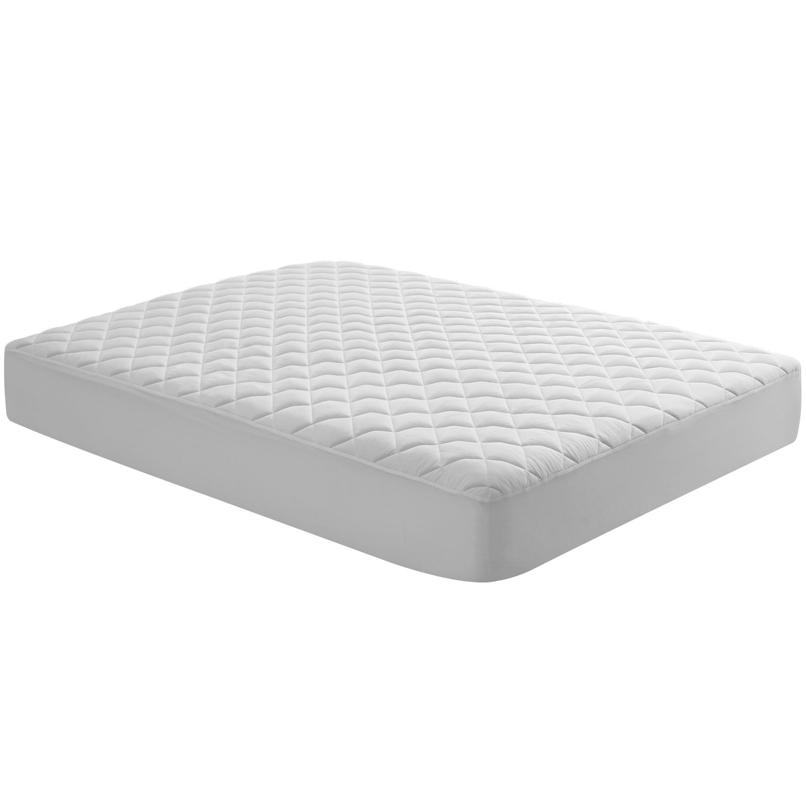 JPHOME Queen Size Quilted Fitted Mattress Pad Cover, 100% Waterproof Mattress Protector, Deep Pocket Fitted 8" - 21", Breathable & Noiseless, Soft and Comfortable (60" x 80", White)