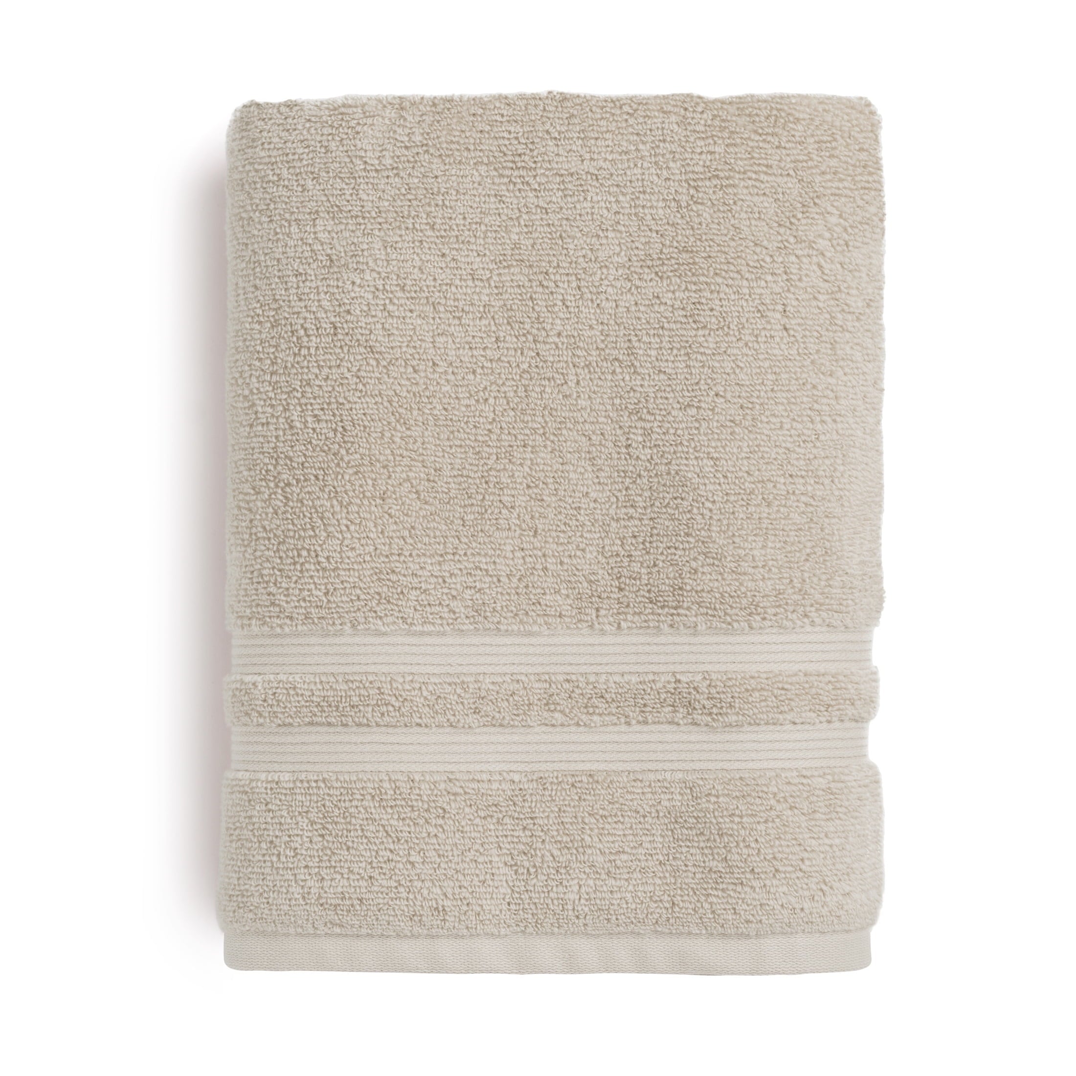 Mainstays Performance Cotton Bath Towel, Super Soft Quick Dry Fade Resistant, Solid Green