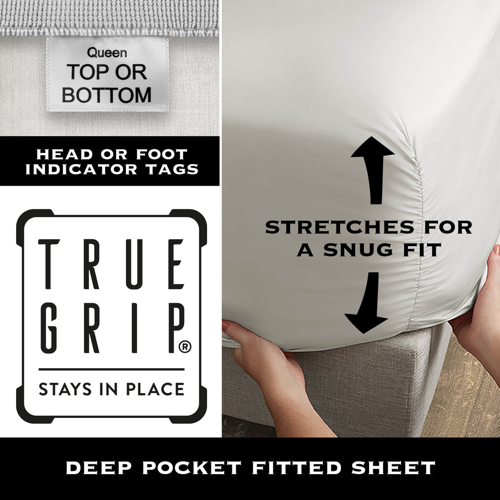 Hotel Style 4-Piece 600 Thread Count Blue Egyptian Cotton Adult Bed Sheet Set, Queen - Deep Pocket